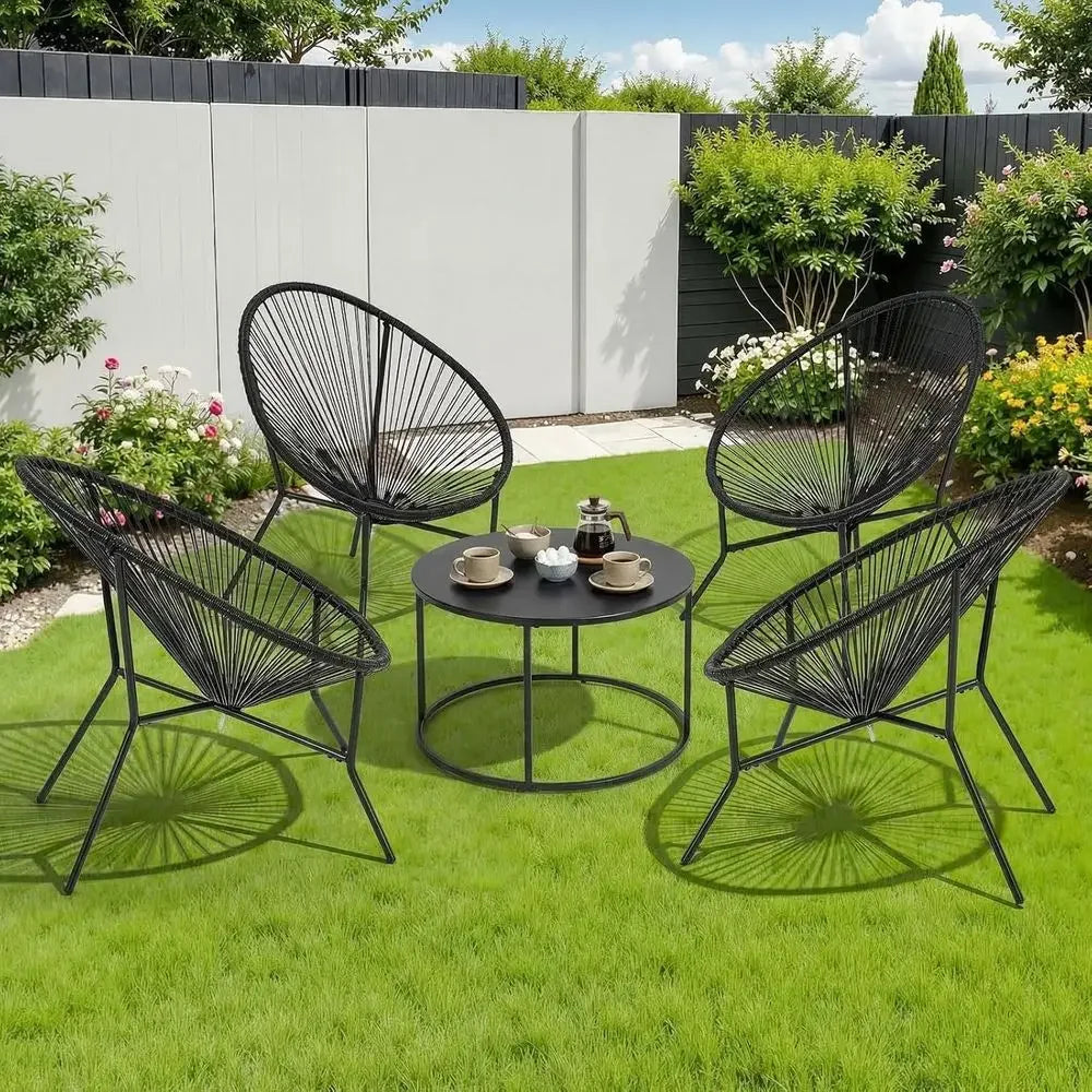 Gardisand™ NoirVista 4-Piece Bistro Collection