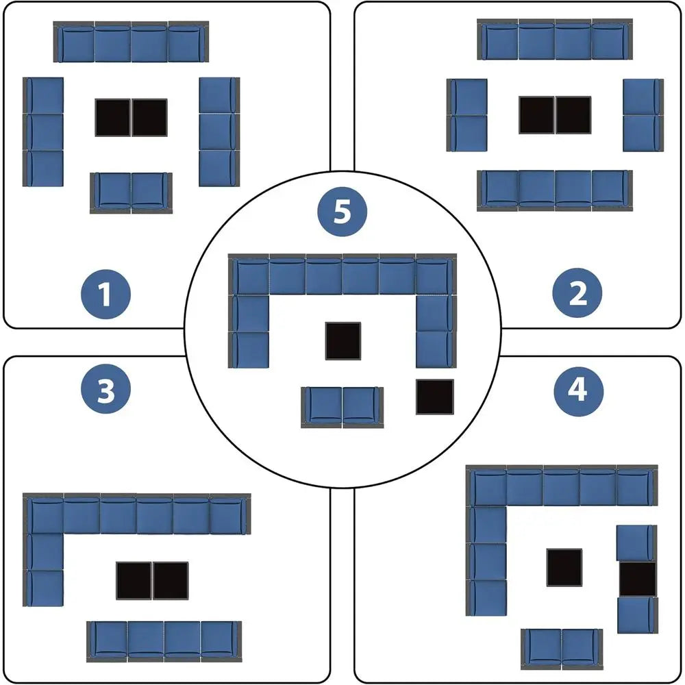 Gardisand™ GrandVista 14-Piece Outdoor Sectional Collection