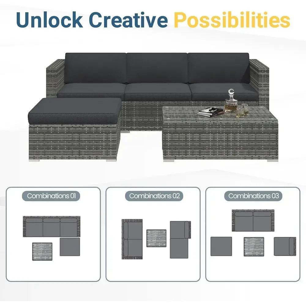 Gardisand™ GreyVista Outdoor Sectional Collection