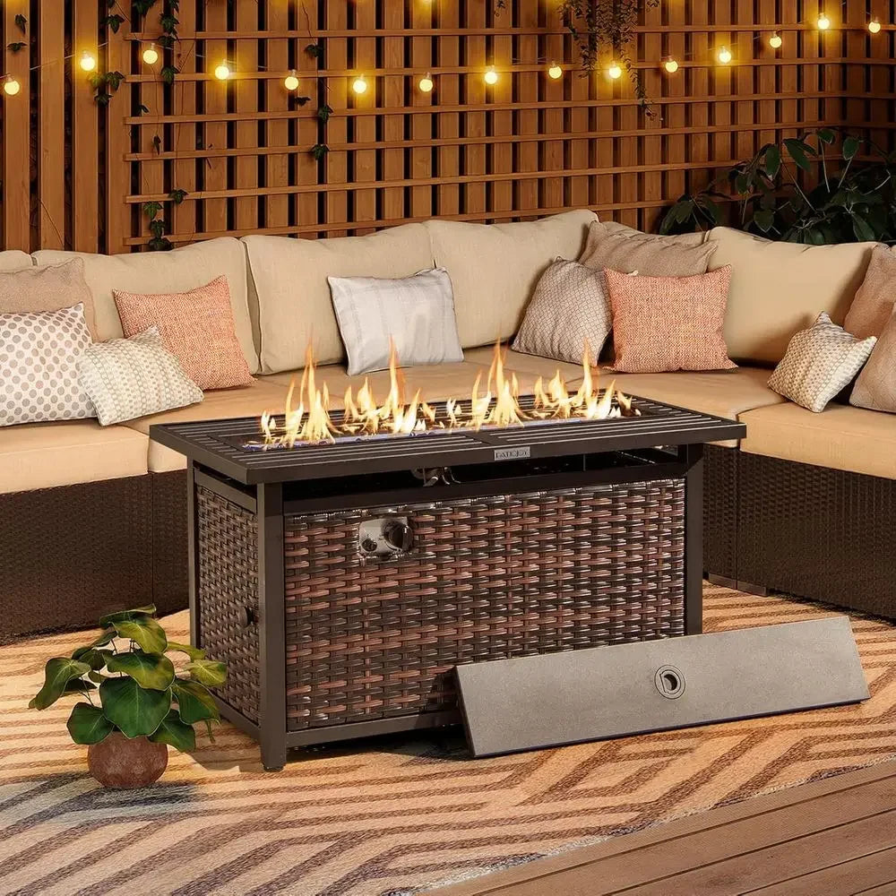 Gardisand™ GrandFlame 45" Outdoor Propane Fire Pit Table