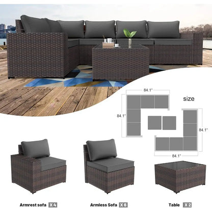 Gardisand™ EstateVista 12-Piece Outdoor Sectional Collection