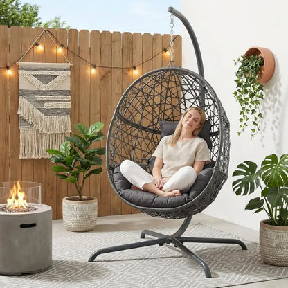 Gardisand™ HavenNest Hanging Egg Chair