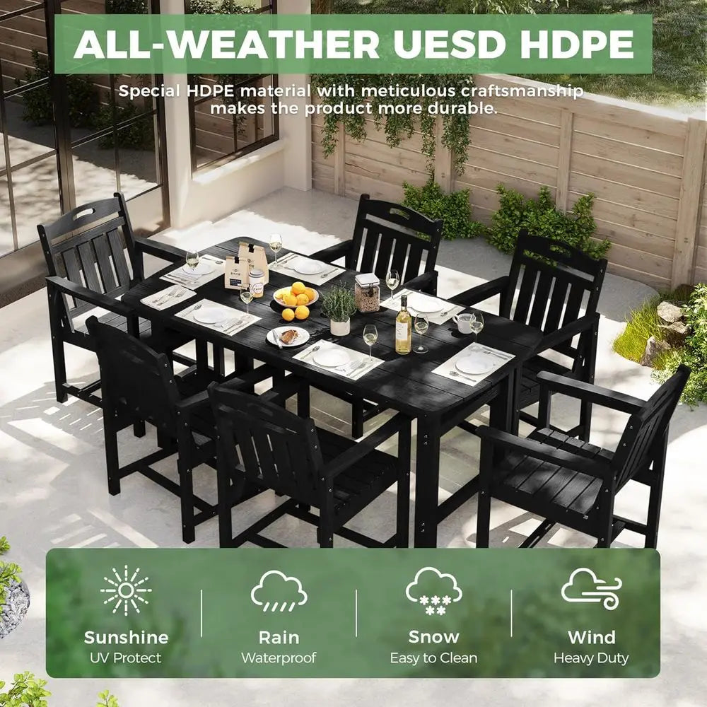 Gardisand™ HarborLuxe 7-Piece Outdoor Dining Set