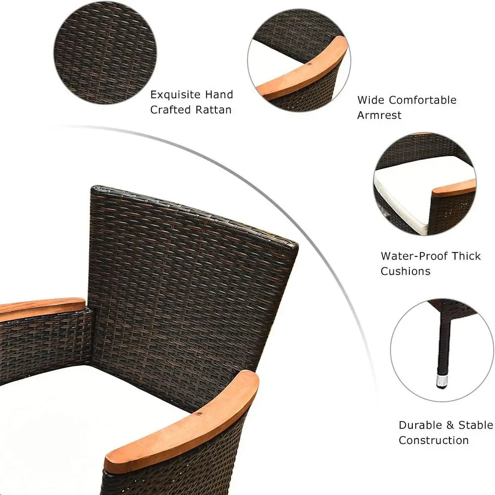 Gardisand™ AcaciaGrand 9-Piece Outdoor Dining Set