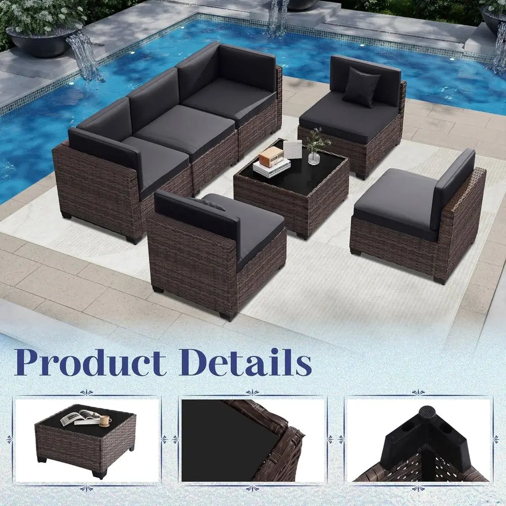 Gardisand™ GrandVista 14-Piece Outdoor Sectional Collection
