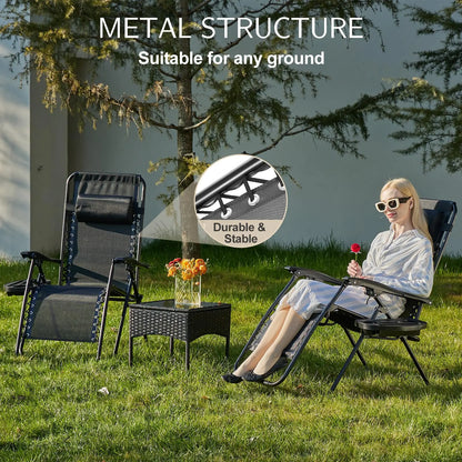 Gardisand™ GravityLuxe Zero Gravity Recliner Chair