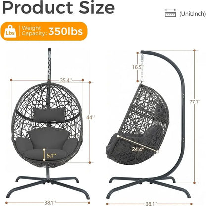 Gardisand™ HavenNest Hanging Egg Chair