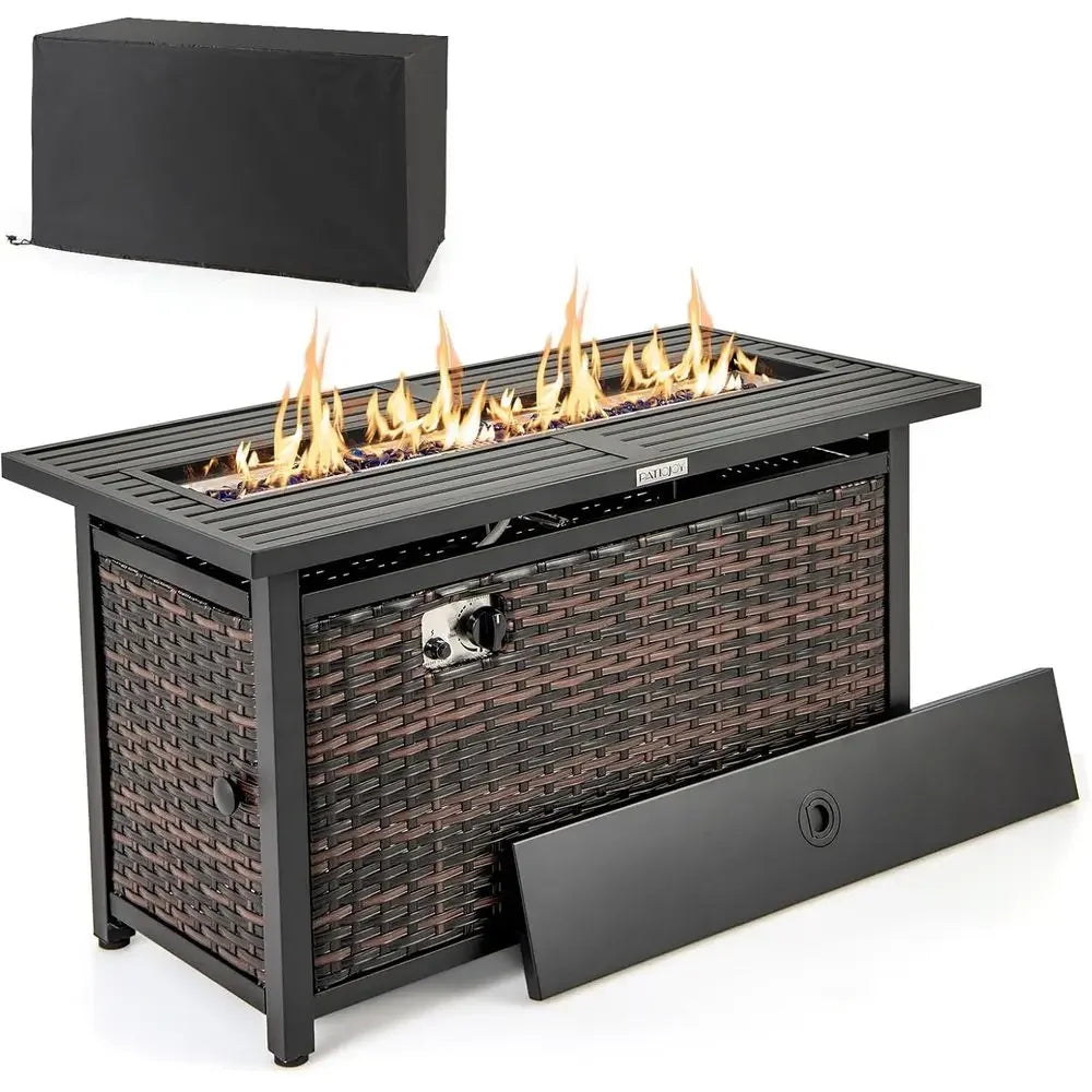 Gardisand™ GrandFlame 45" Outdoor Propane Fire Pit Table