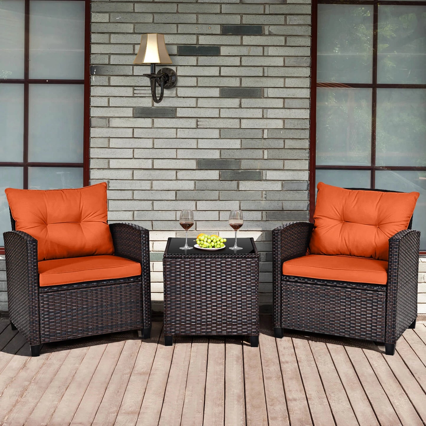 Gardisand™ SunsetLuxe 3-Piece Outdoor Conversation Set