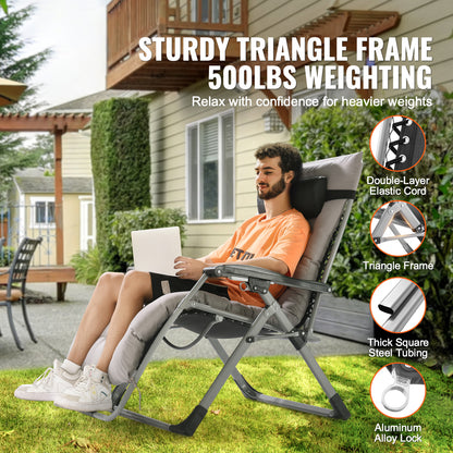 Gardisand™ GravityLuxe Zero Gravity Recliner Chair
