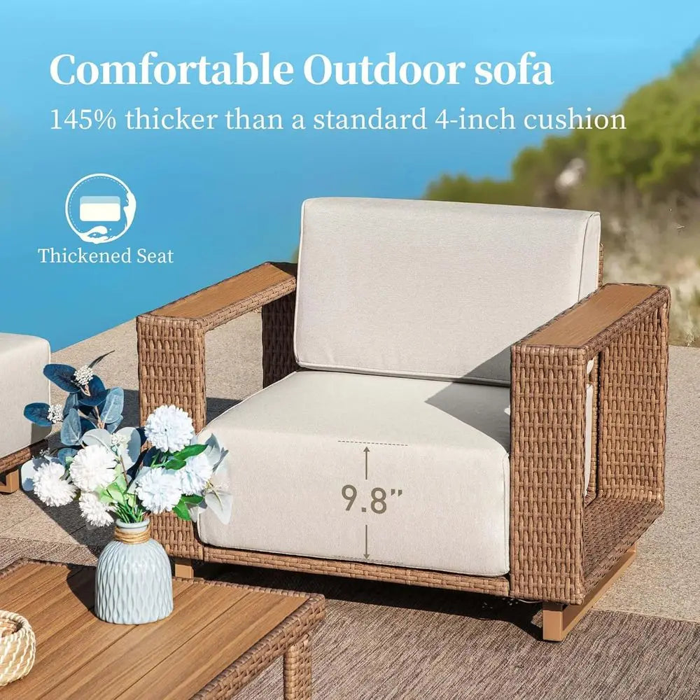 Gardisand™ SunHaven L-Shaped Patio Sectional Set