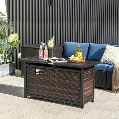 Gardisand™ GrandFlame 45" Outdoor Propane Fire Pit Table