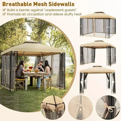 Gardisand™ ShadeHaven 10x10 Outdoor Gazebo