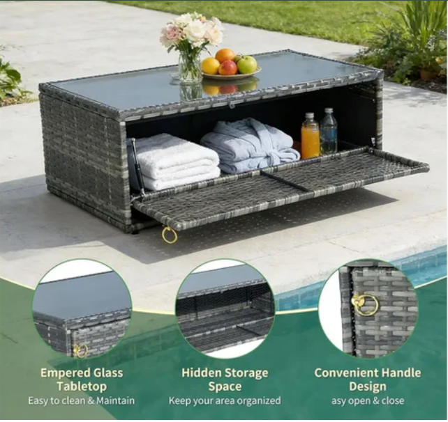 Gardisand™ HavenLux 6-Piece Outdoor Patio Sofa Set