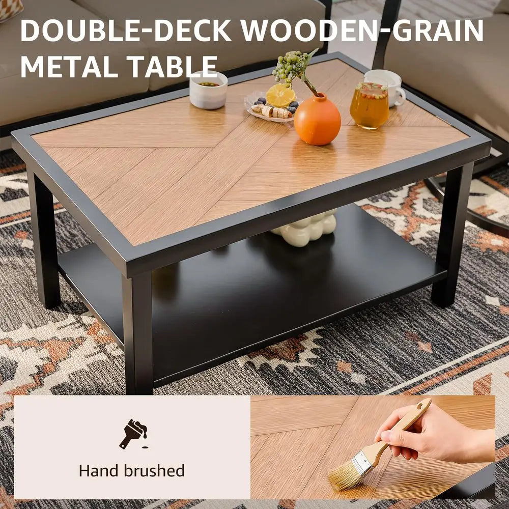 Gardisand™ RockHaven 4-Piece Swivel Conversation Set