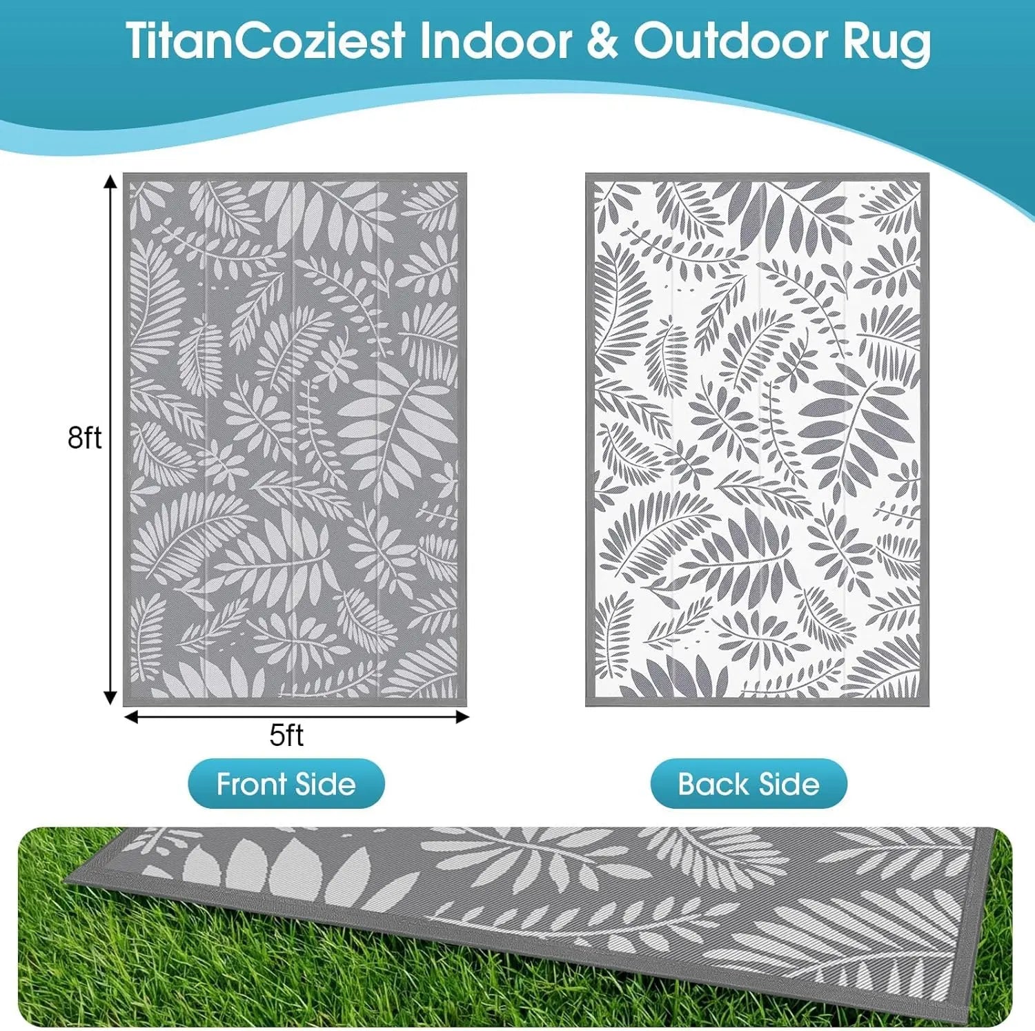 Gardisand™ LeafVista Reversible Outdoor Rug