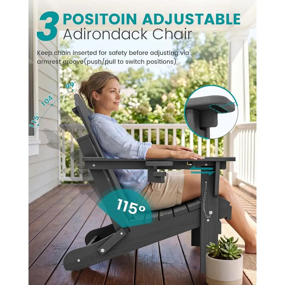 Gardisand™ Evergreen Adirondack Chair