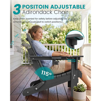 Gardisand™ Evergreen Adirondack Chair