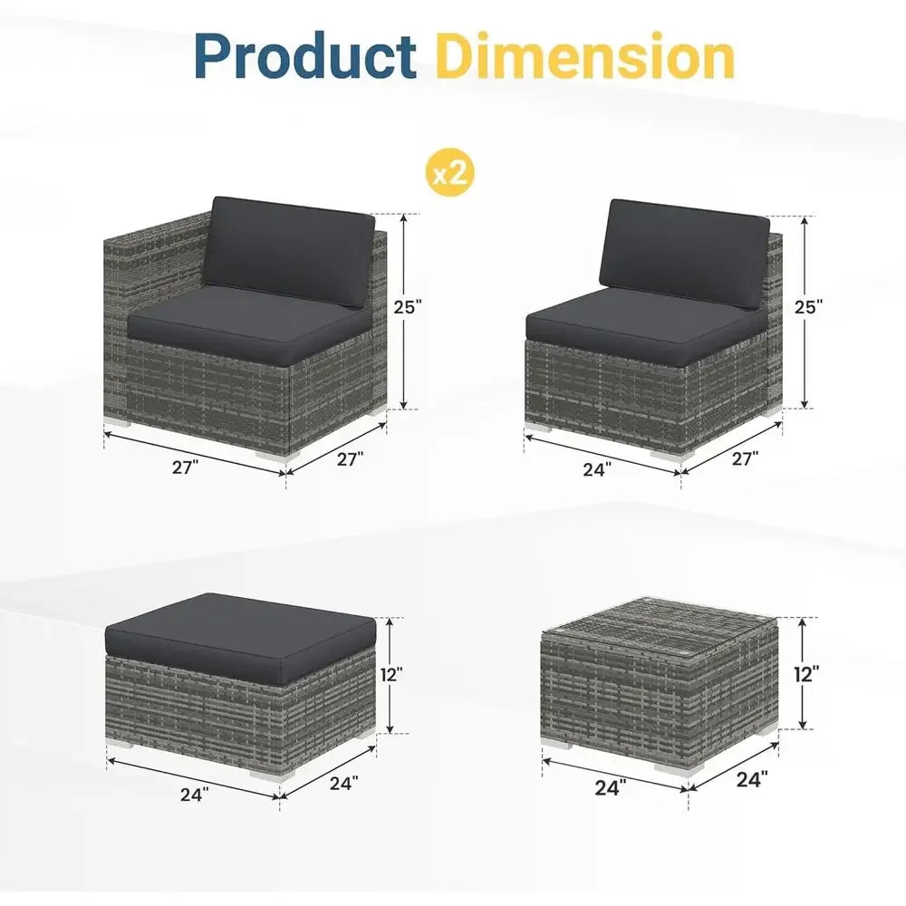 Gardisand™ GreyVista Outdoor Sectional Collection